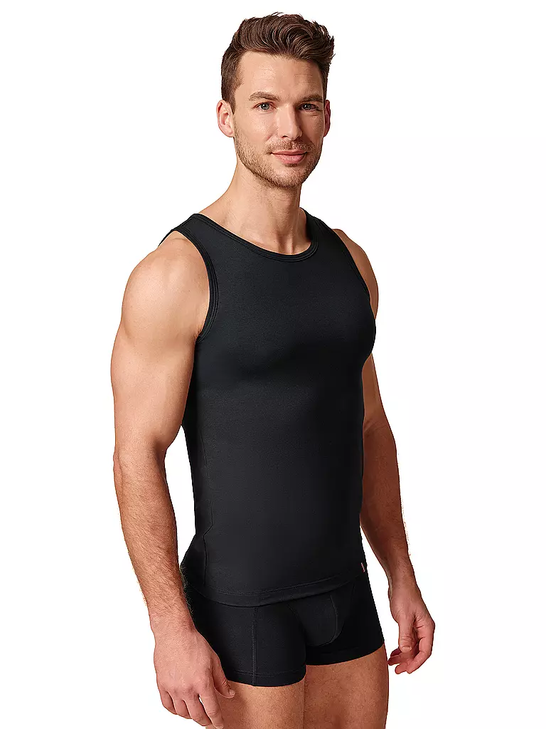 HUBER | Canotta black | 