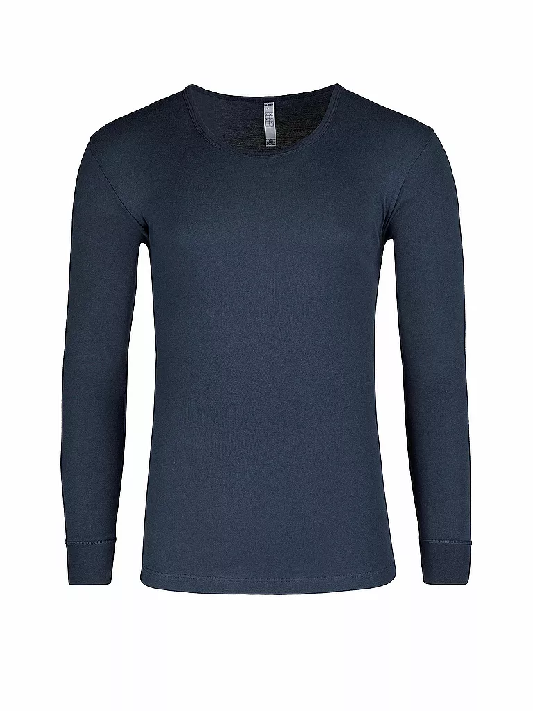 HUBER | Maglietta a maniche lunghe "Comfort" (Navy) | Blu