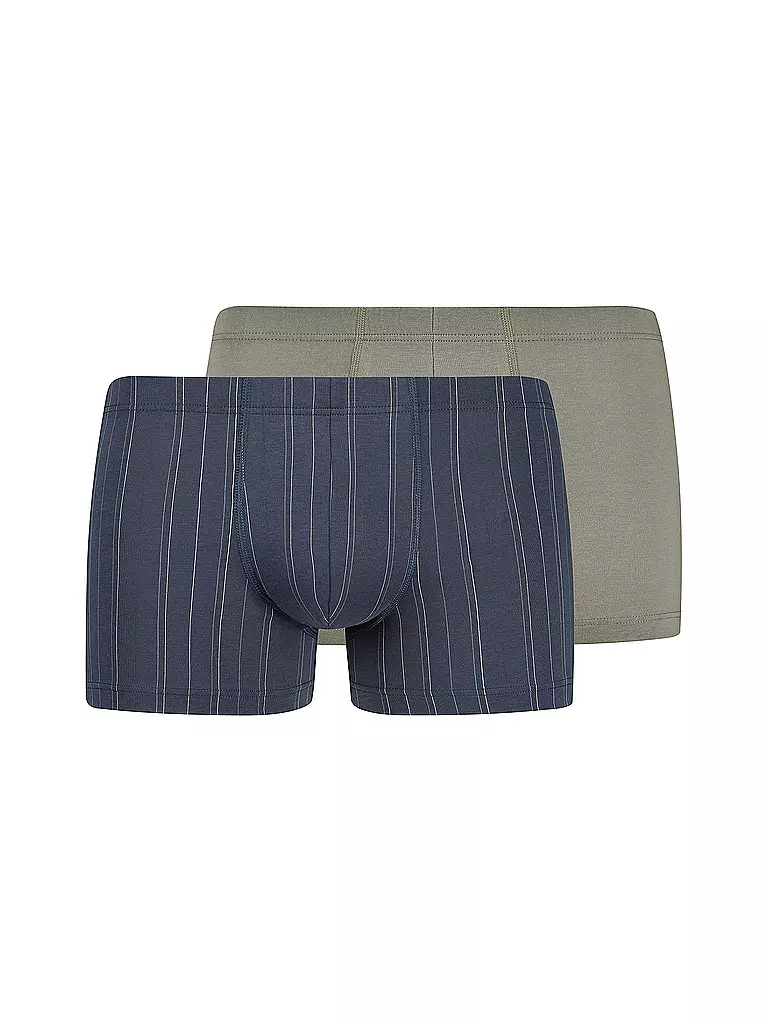 HUBER | Pants 2er Pkg. almost stripeslection | Blu scuro