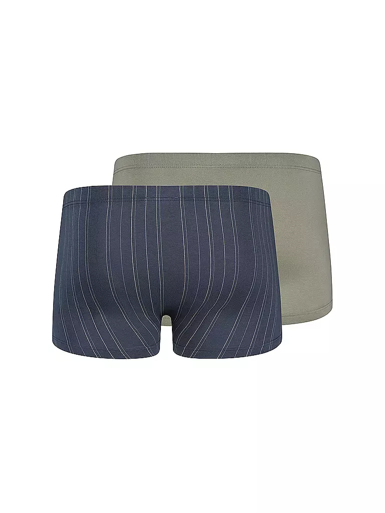 HUBER | Pants 2er Pkg. almost stripeslection | Blu scuro