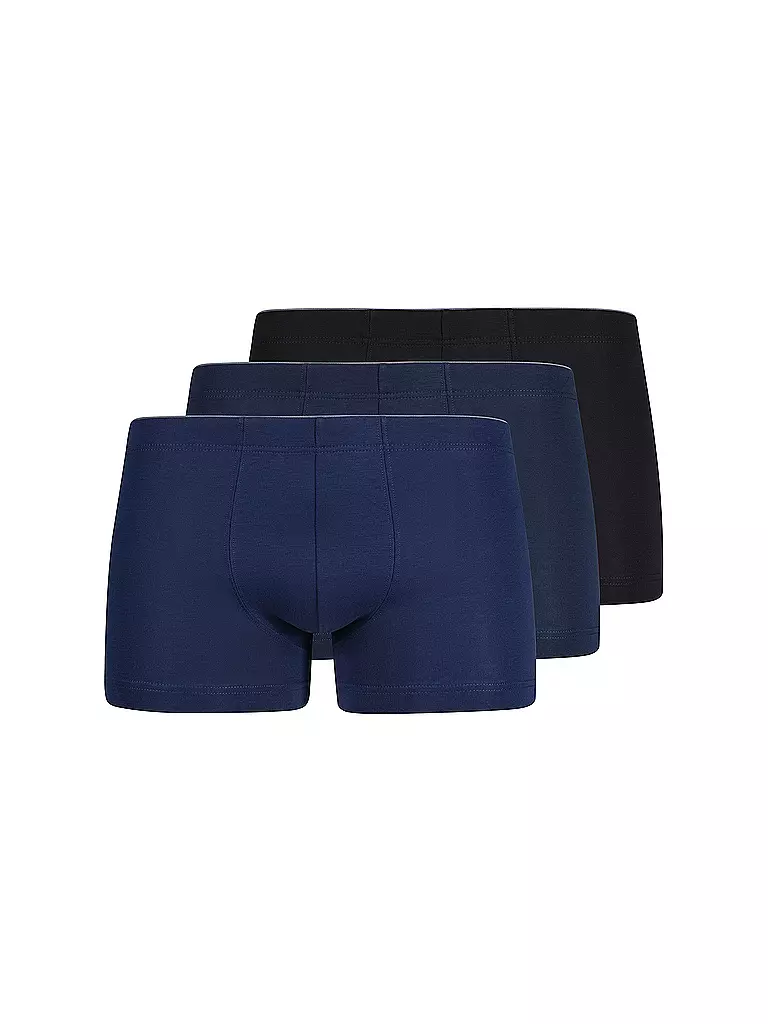 HUBER | Pants confezione da 3 blu nero selection | Blu