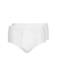 HUBER | Slip "Duo Line" confezione doppia (Bianco) | Bianco