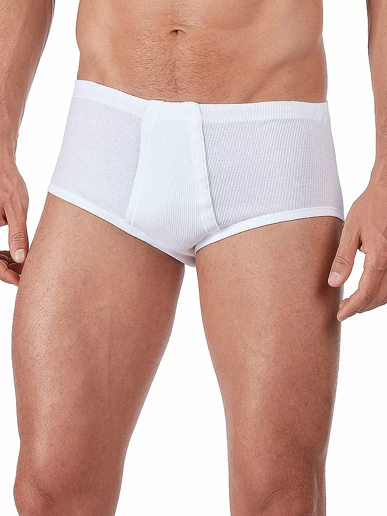 HUBER | Slip "Duo Line" confezione doppia (Bianco) | Bianco