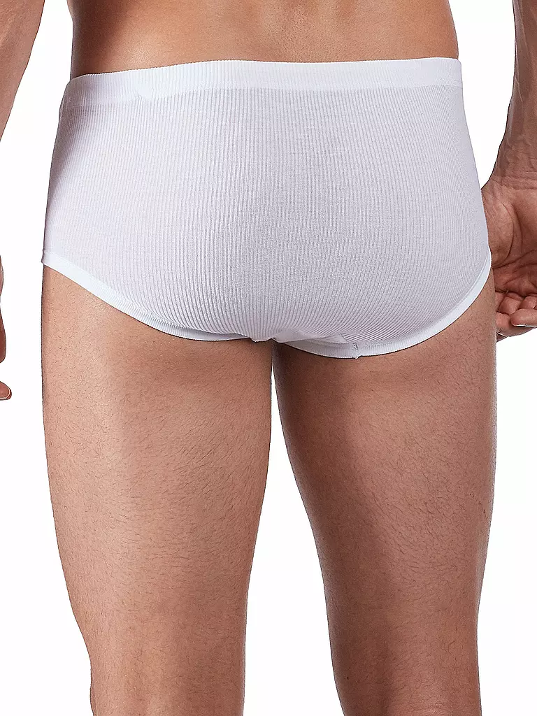 HUBER | Slip "Duo Line" confezione doppia (Bianco) |