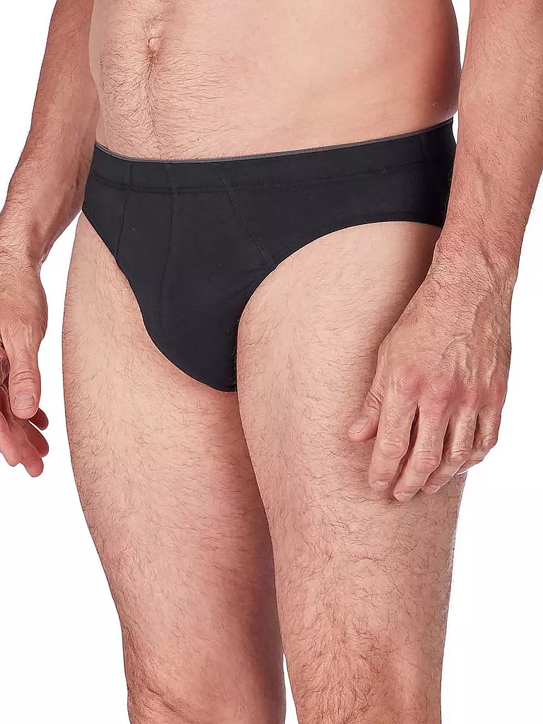 HUBER | Slip confezione da 3 Just Comfort Nero | Nero