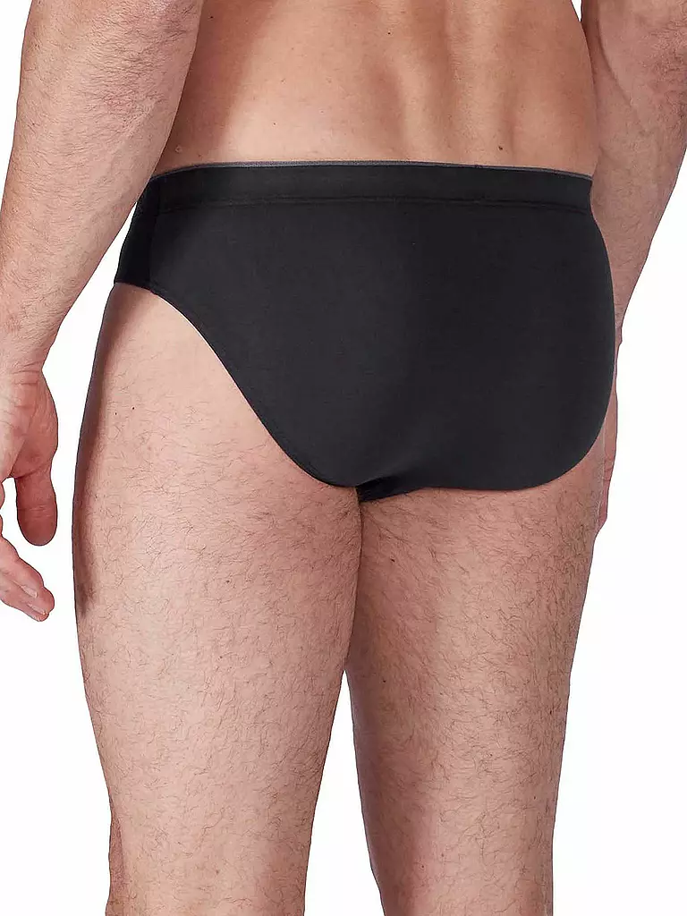 HUBER | Slip confezione da 3 Just Comfort Nero | 