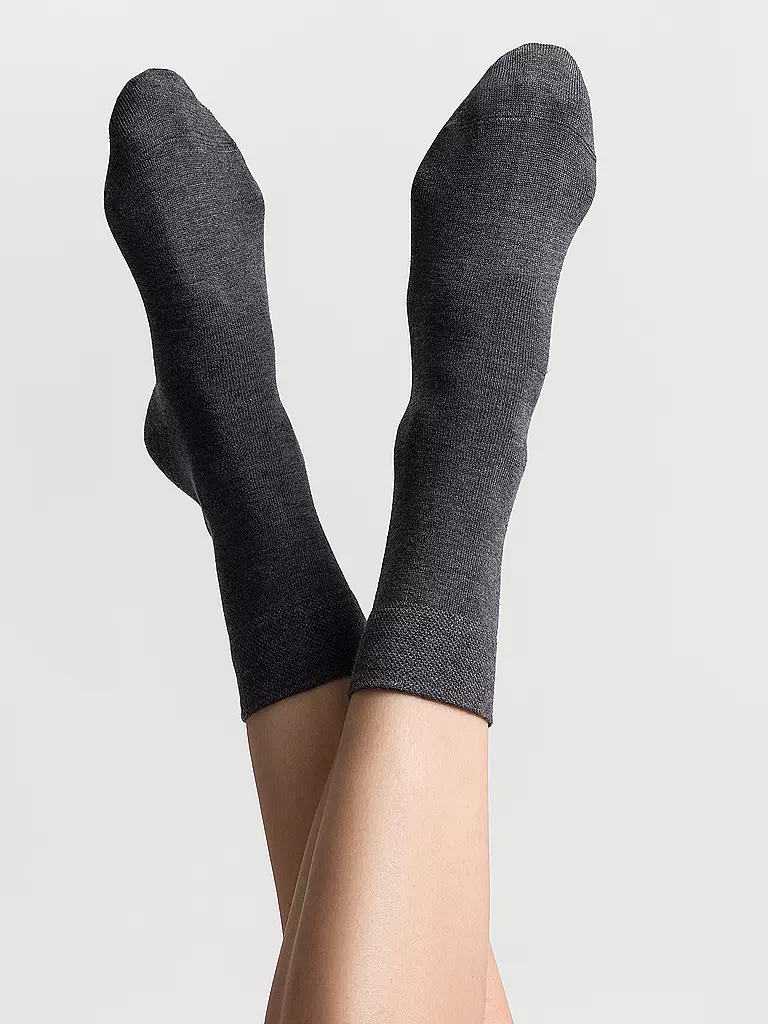 HUDSON | Calze grigio mélange. |