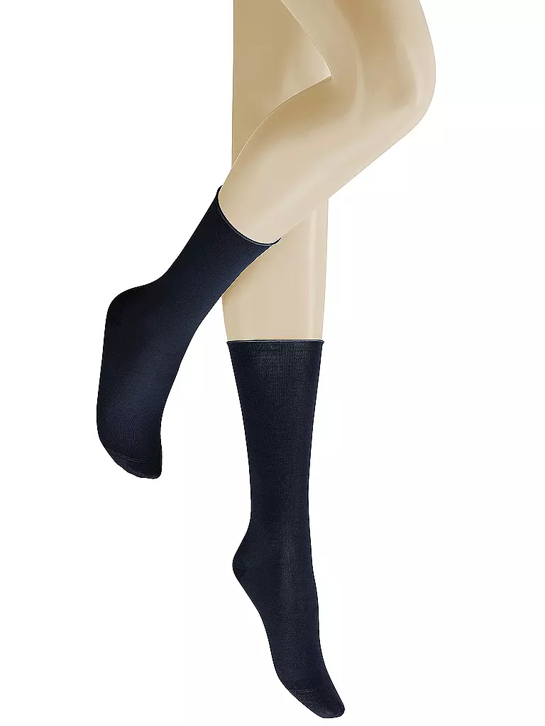 HUDSON | Calze RELAX FINE marine | Blu