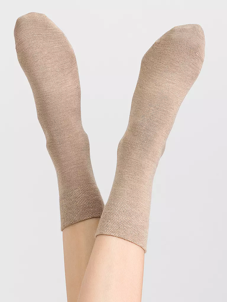 HUDSON | Calzini beige mélange. | Beige