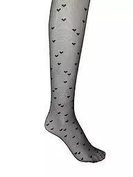 HUDSON | Collant alla moda LOVE | Nero