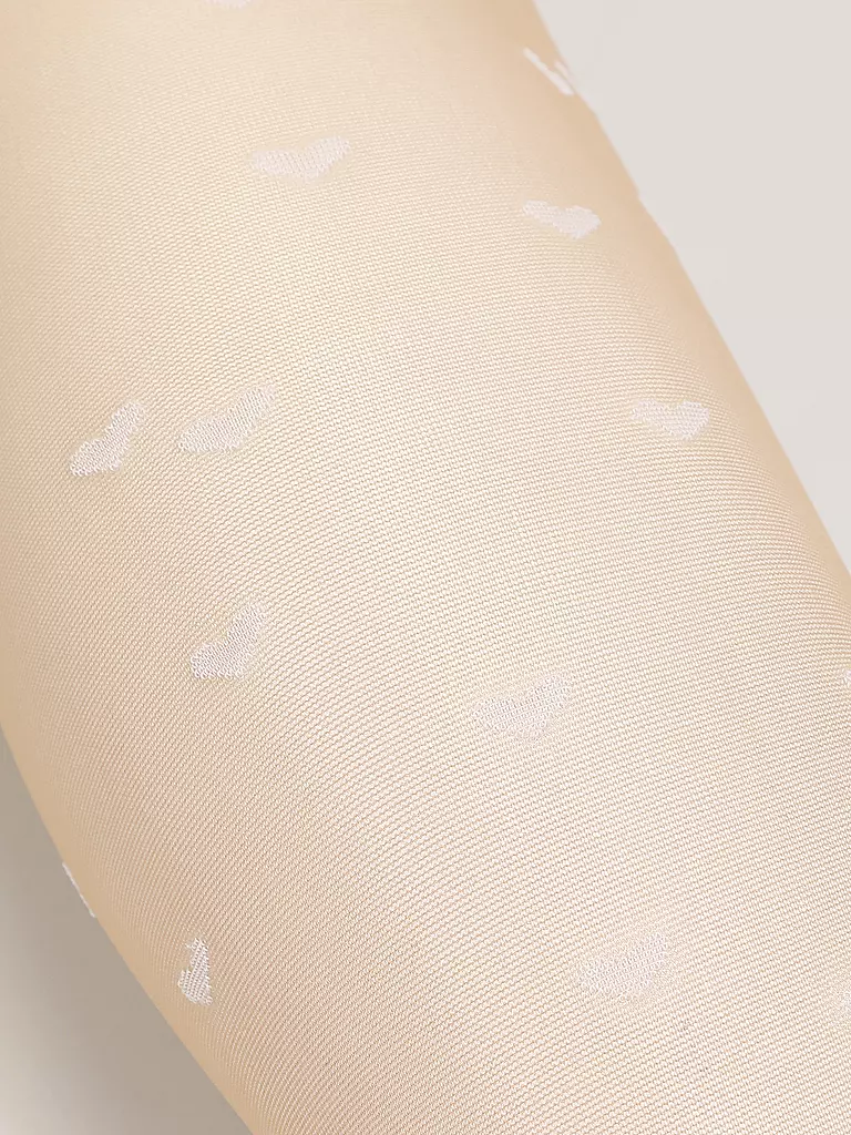 HUDSON | Collant alla moda LOVE | Beige