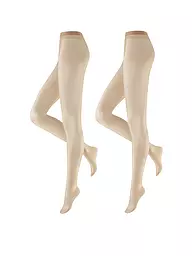 HUDSON | Collant confezione da 2 SIMPLY SINE 15 DEN cashmere | Beige