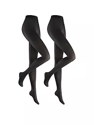 HUDSON | Collant velato SIMPLY 40 confezione da 2 marine | Nero