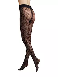 HUDSON | Modestrumpfhose SPARKLY LEO | Nero