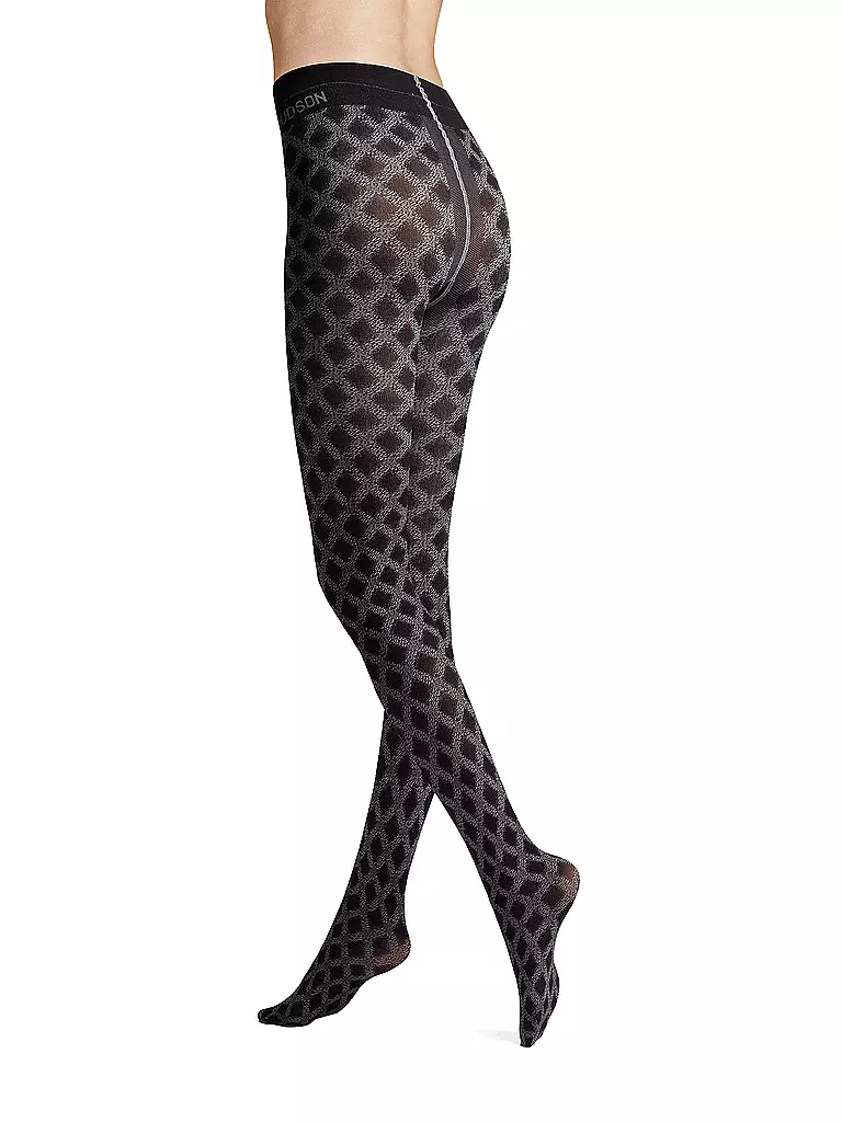 HUDSON | Modestrumpfhose SPIRIT LINE black | Nero