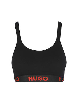 HUGO | Bustier SPORTY LOGO nero