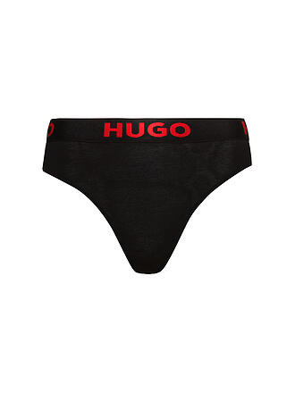 HUGO | Perizoma SPORTY LOGO nero