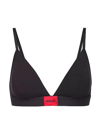 HUGO | Reggiseno a triangolo RED LABEL nero