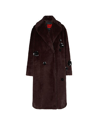 HUGO | Cappotto effetto pelliccia MINTE