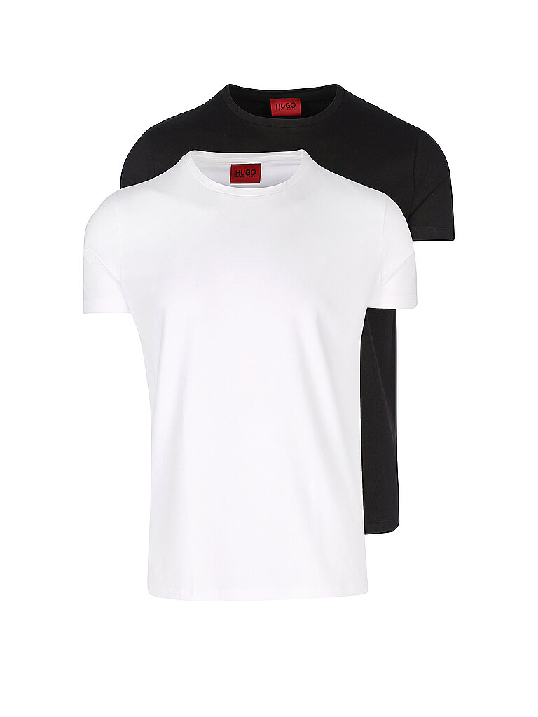 Hugo T-shirt, confezione da 2 bianco XL