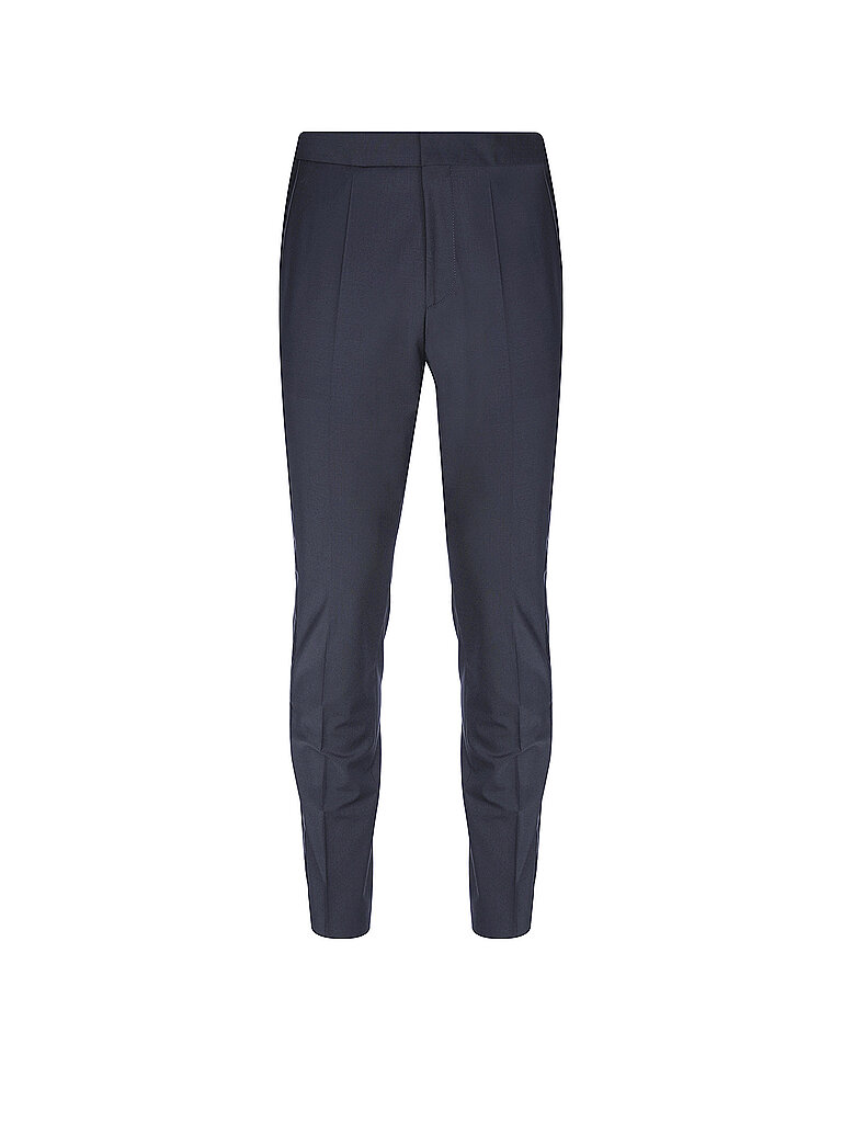 Hugo Pantaloni da abito smoking slim fit HESTEN224E1X blu 56