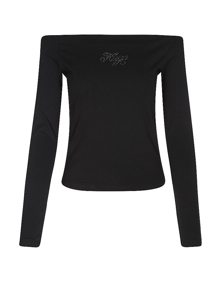 Hugo Langarmshirt DOLDER_B nero M