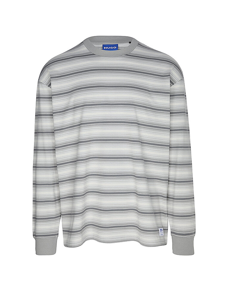 Hugo Langarmshirt NISOLOG grigio M