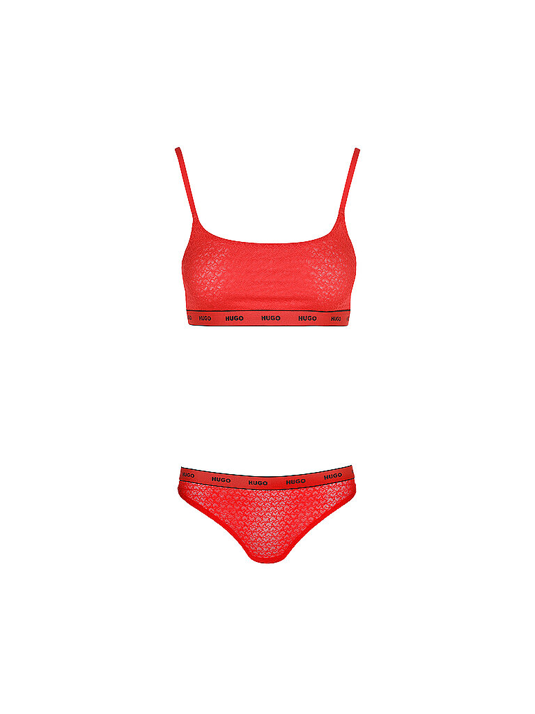 Hugo Set di lingerie VALENTINE rosso acceso rosso XS