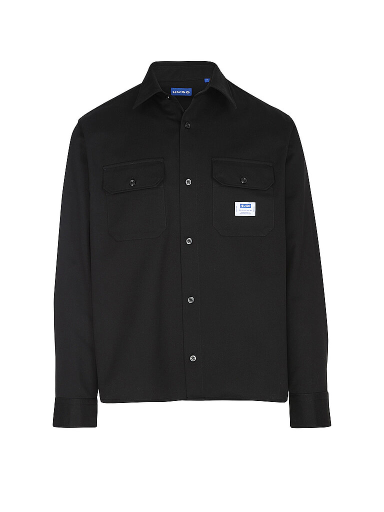 Hugo Overshirt EKYNONE nero XS