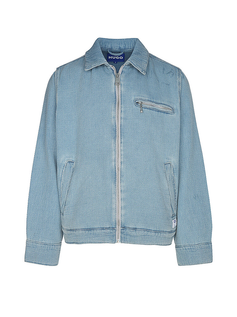 Hugo Giacca di jeans ELZO azzurro M
