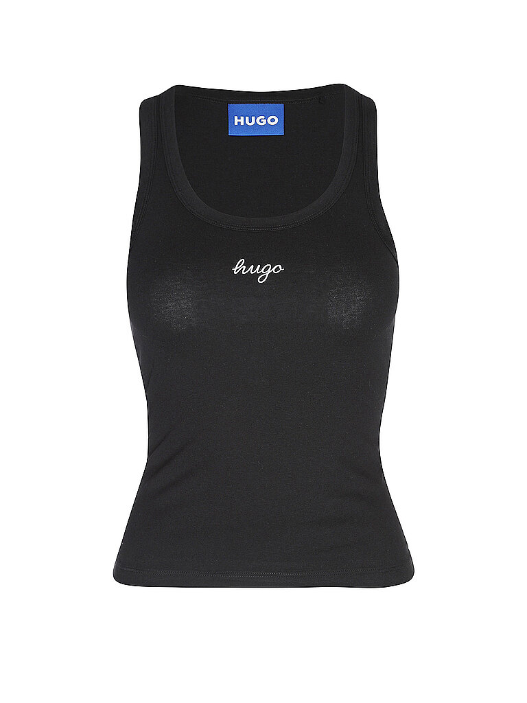 Hugo Top DAMATANK_B_1 nero S