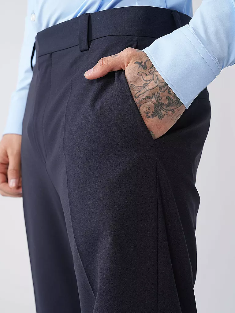 HUGO | Anzughose Modern Fit TEAGAN231X  | Blu