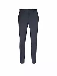 HUGO | Pantaloni da abito slim fit GETLINM204X | Blu scuro