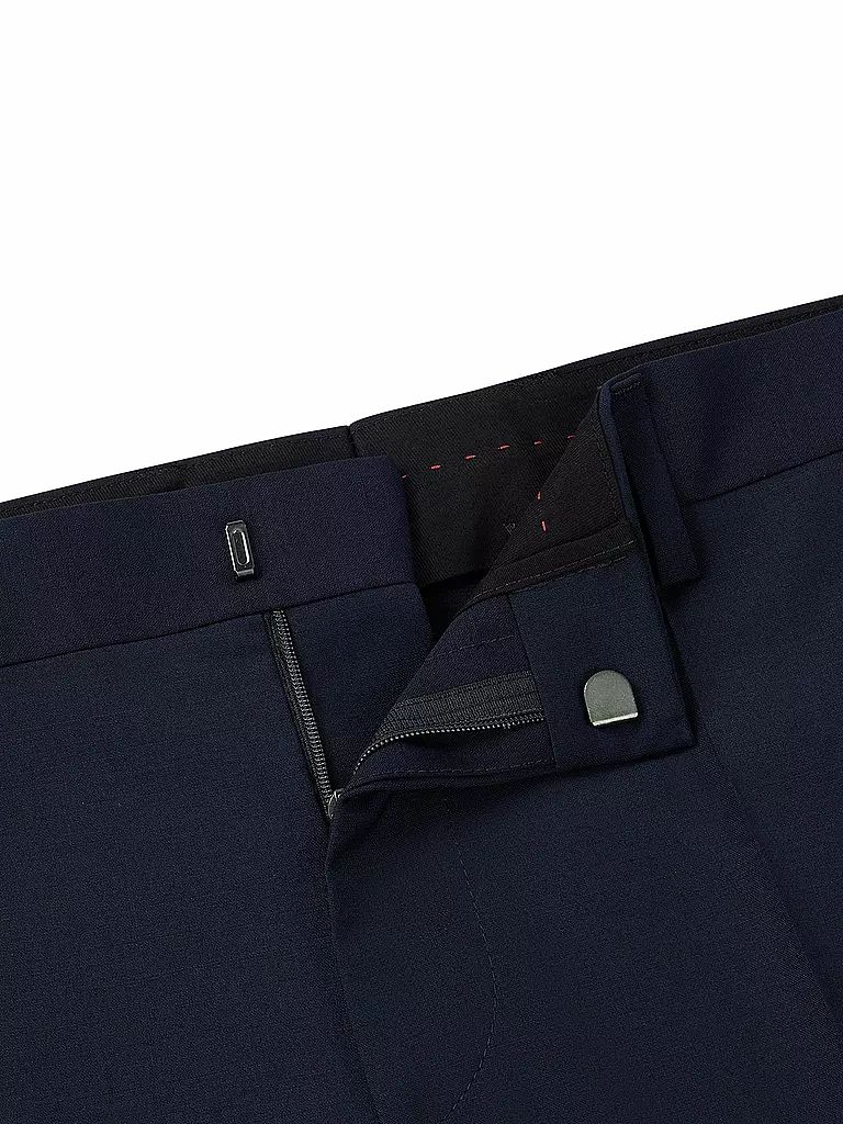 HUGO | Anzughose Slim Fit | Blu scuro