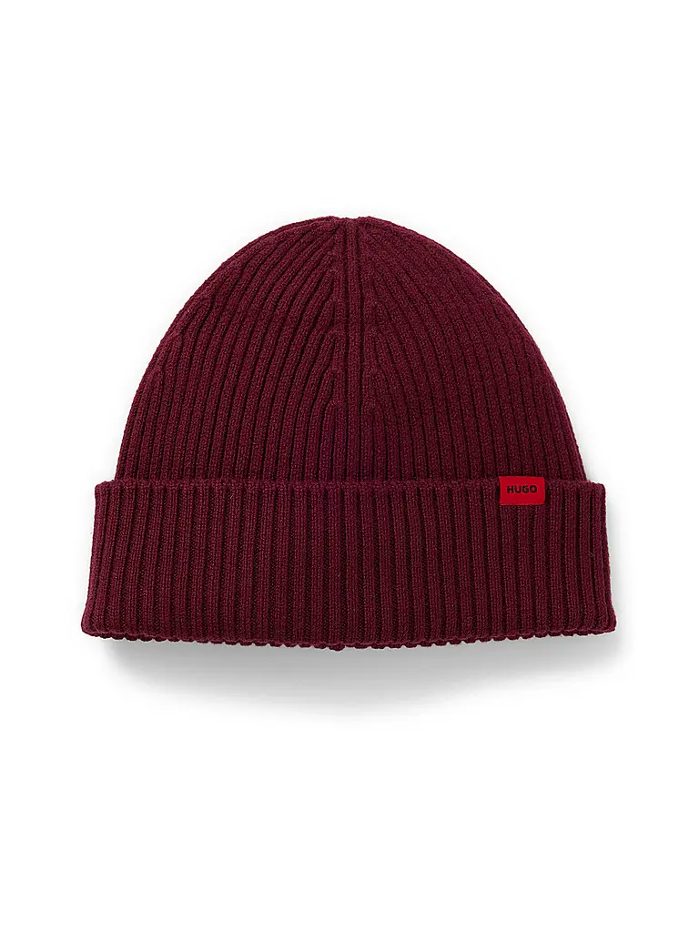 HUGO | Berretto - Cuffia XOLA | Rosso scuro