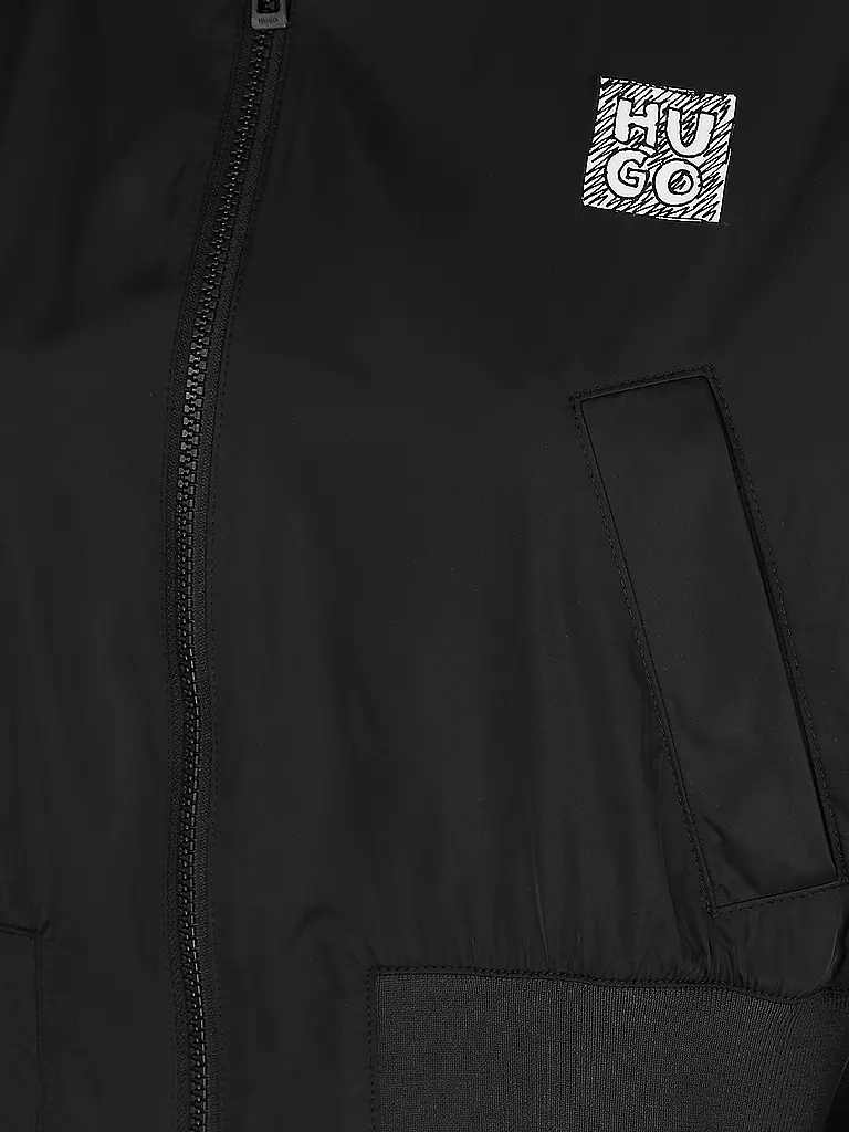 HUGO | Blouson Cropped Fit ASULANA | Nero