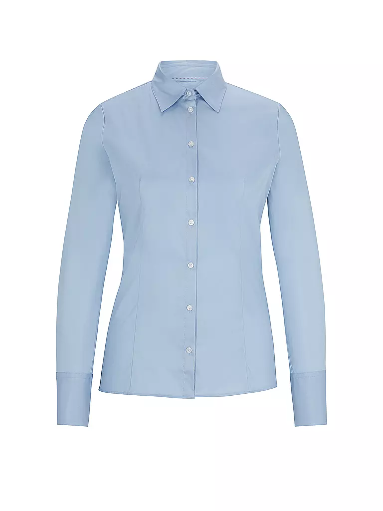 HUGO | Blusa slim fit | Blu chiaro