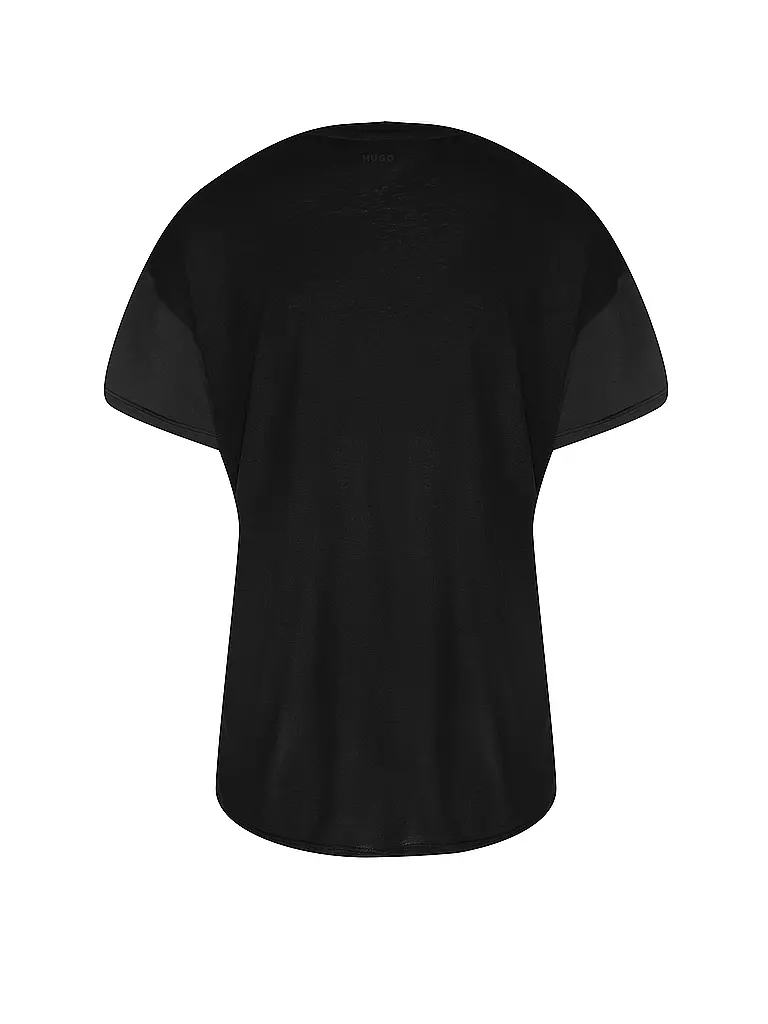 HUGO | Blusenshirt  | Nero