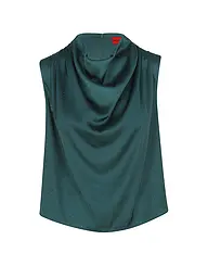 HUGO | Blusenshirt CASMINI-1 | Verde scuro