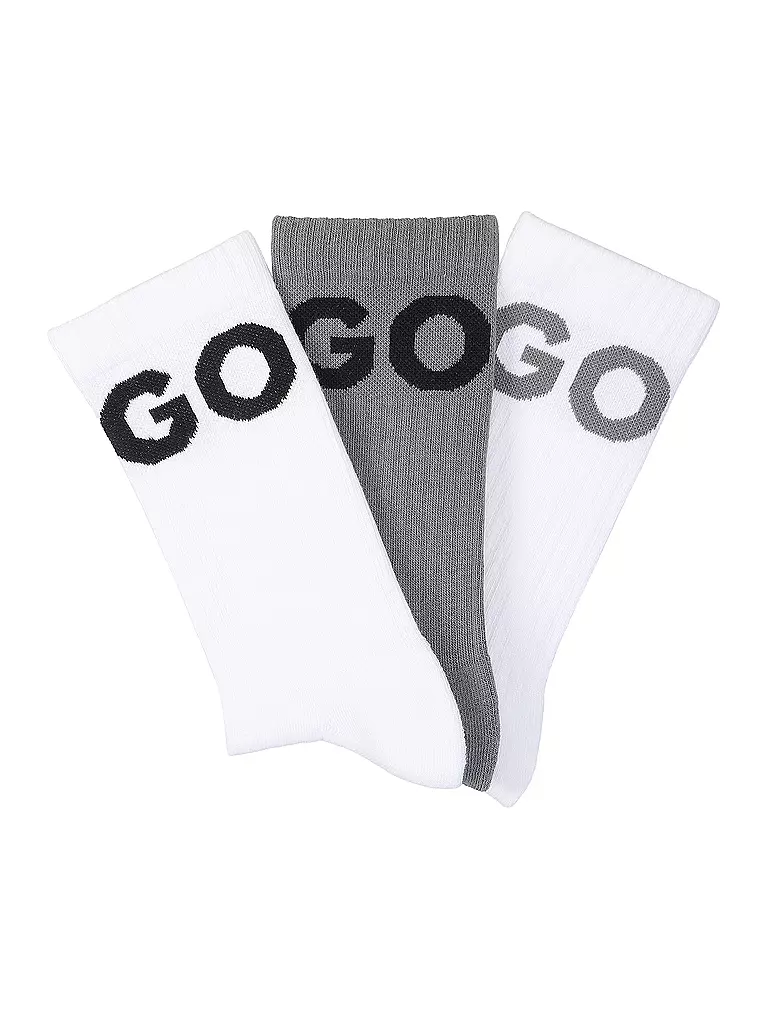 HUGO | Calzini, confezione da 3, open miscellaneous | Grigio