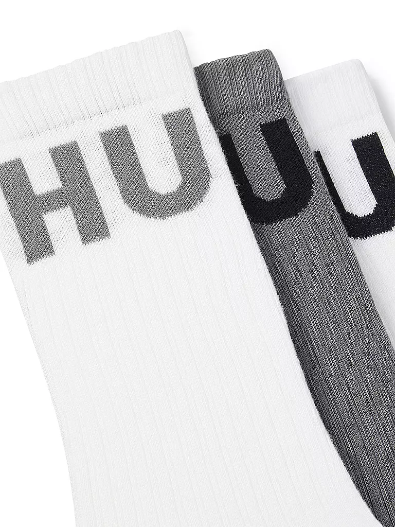 HUGO | Calzini, confezione da 3, open miscellaneous | Grigio