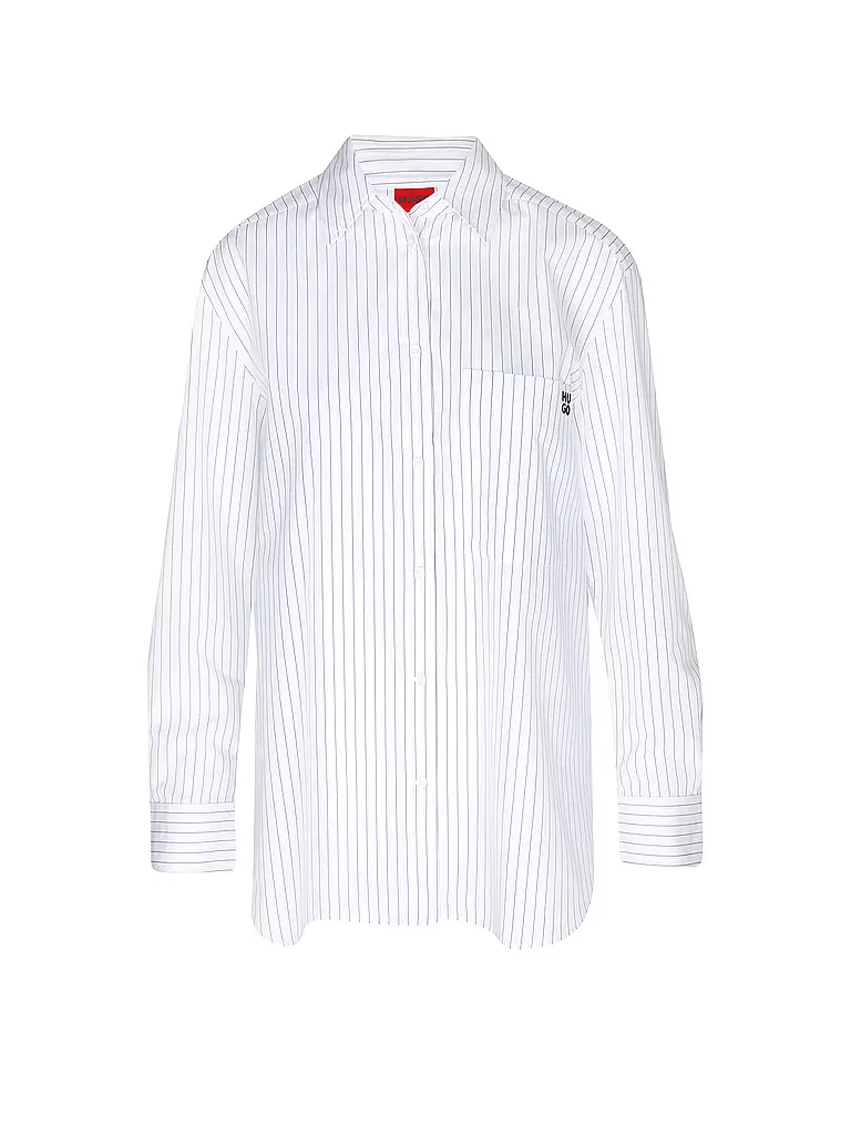 HUGO | Camicia a maniche lunghe vestibilità oversize | Bianco