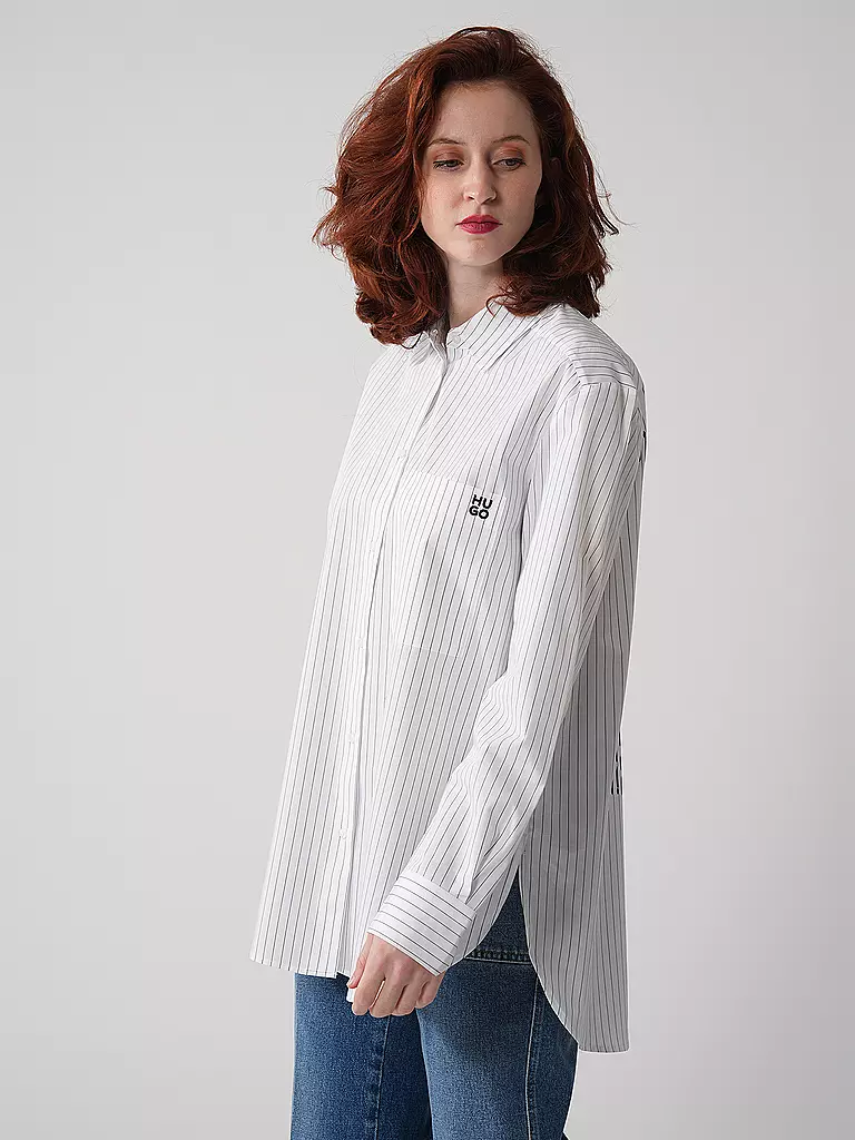 HUGO | Camicia a maniche lunghe vestibilità oversize | 