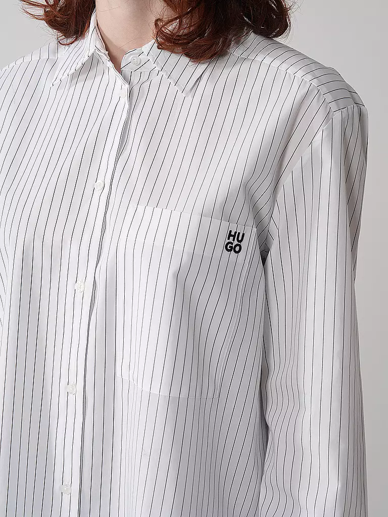 HUGO | Camicia a maniche lunghe vestibilità oversize | 
