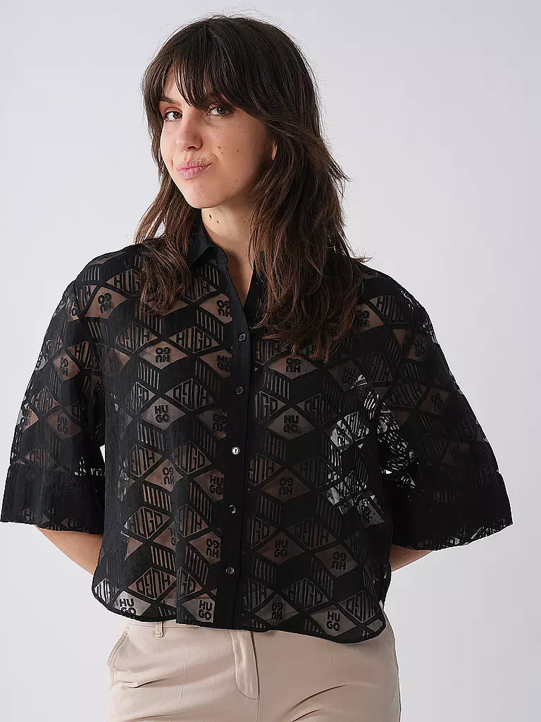 HUGO | Camicia EPHRAIMA | Nero