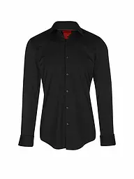 HUGO | Camicia in jersey slim fit KENNO | Nero