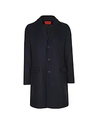 HUGO | Cappotto di lana MIGOR | Blu scuro