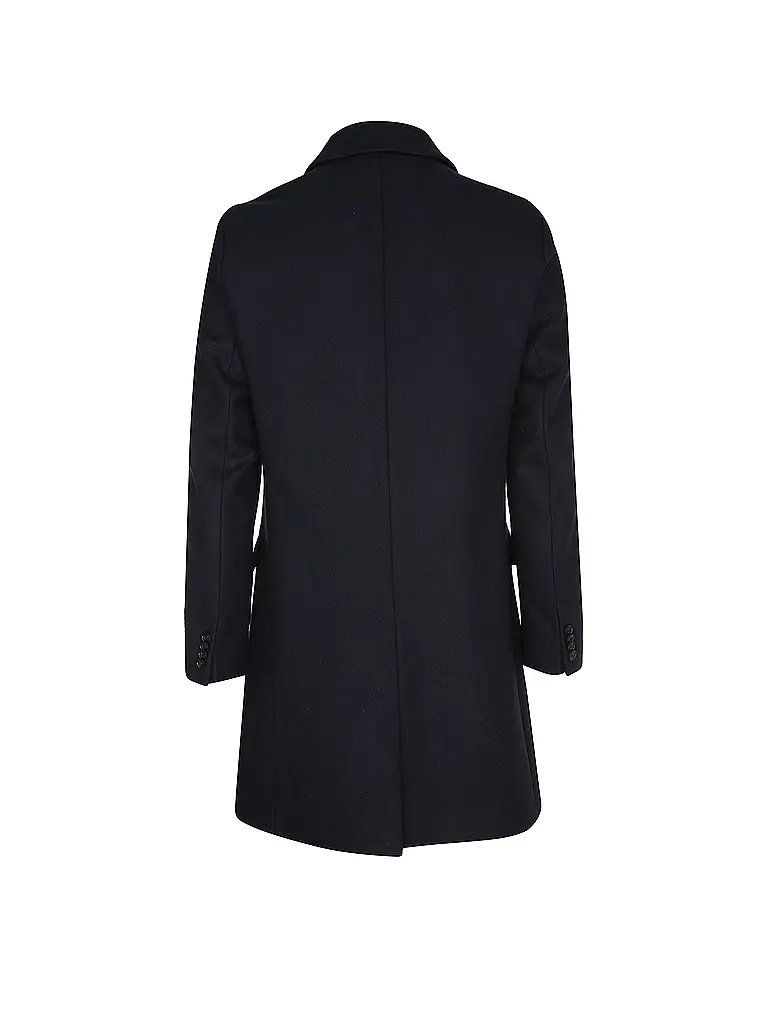 HUGO | Cappotto di lana MIGOR | Blu scuro