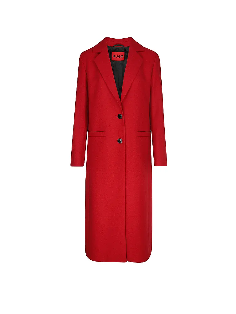 HUGO | Cappotto di lana MOJENI | Rosso