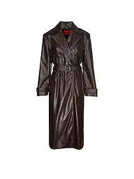 HUGO | Cappotto effetto pelle MALITTE-1 | Marrone